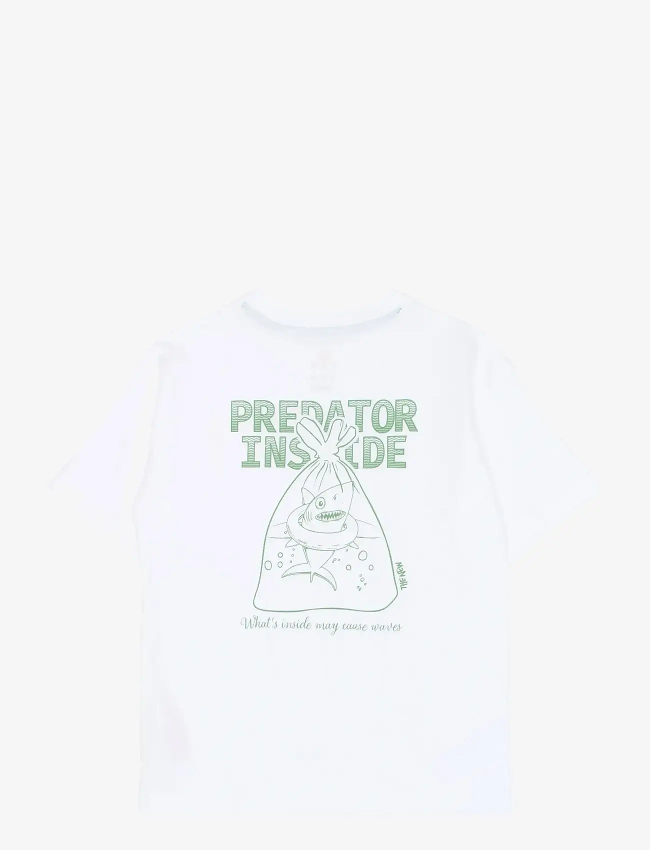 The New - TNTony OS S_S Tee - kortærmede t-shirts - bright white - 2