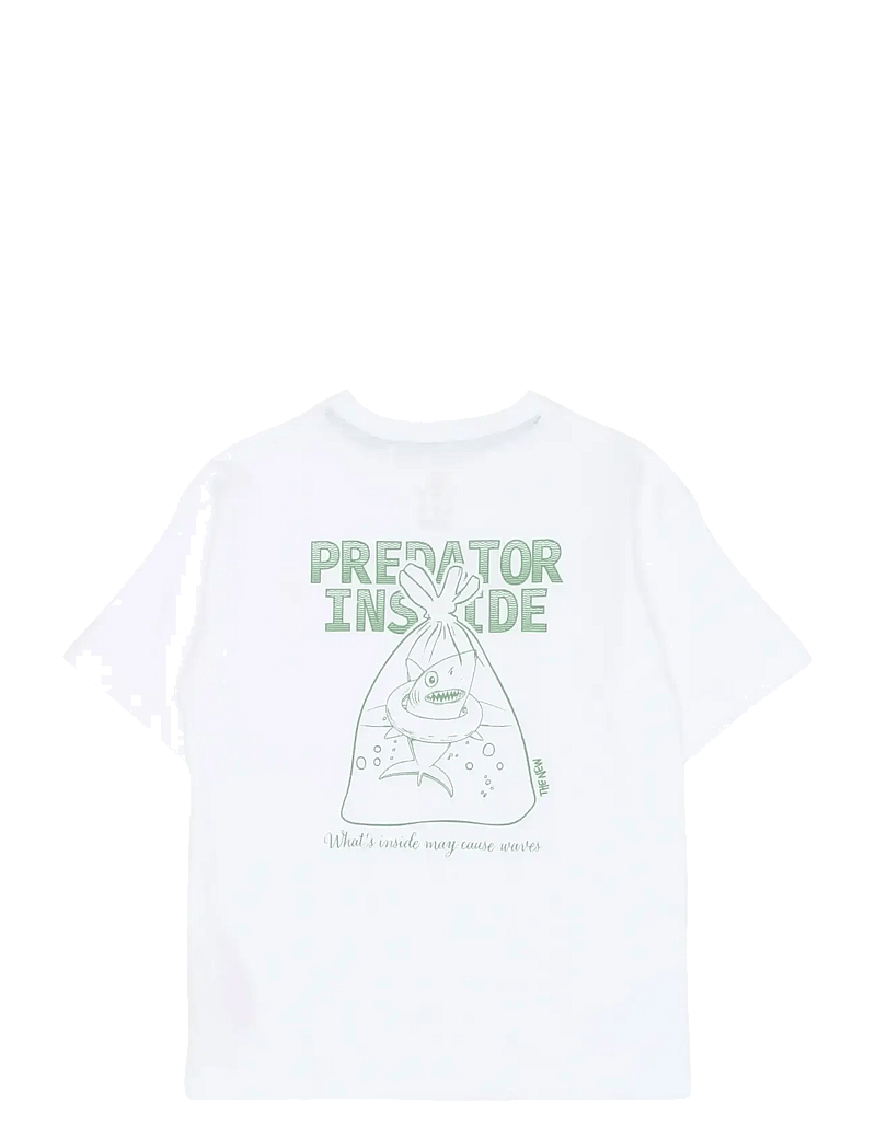 The New - TNTony OS S_S Tee - kortærmede t-shirts - bright white - 2