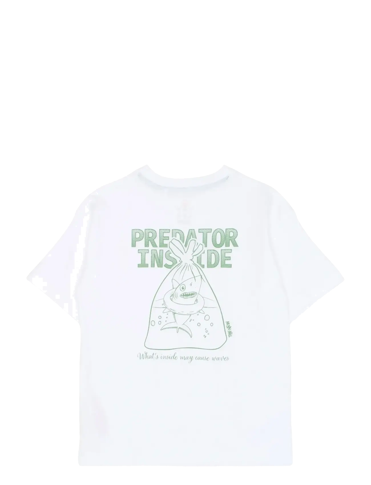 The New - TNTony OS S_S Tee - kortermede t-skjorter - bright white - 2