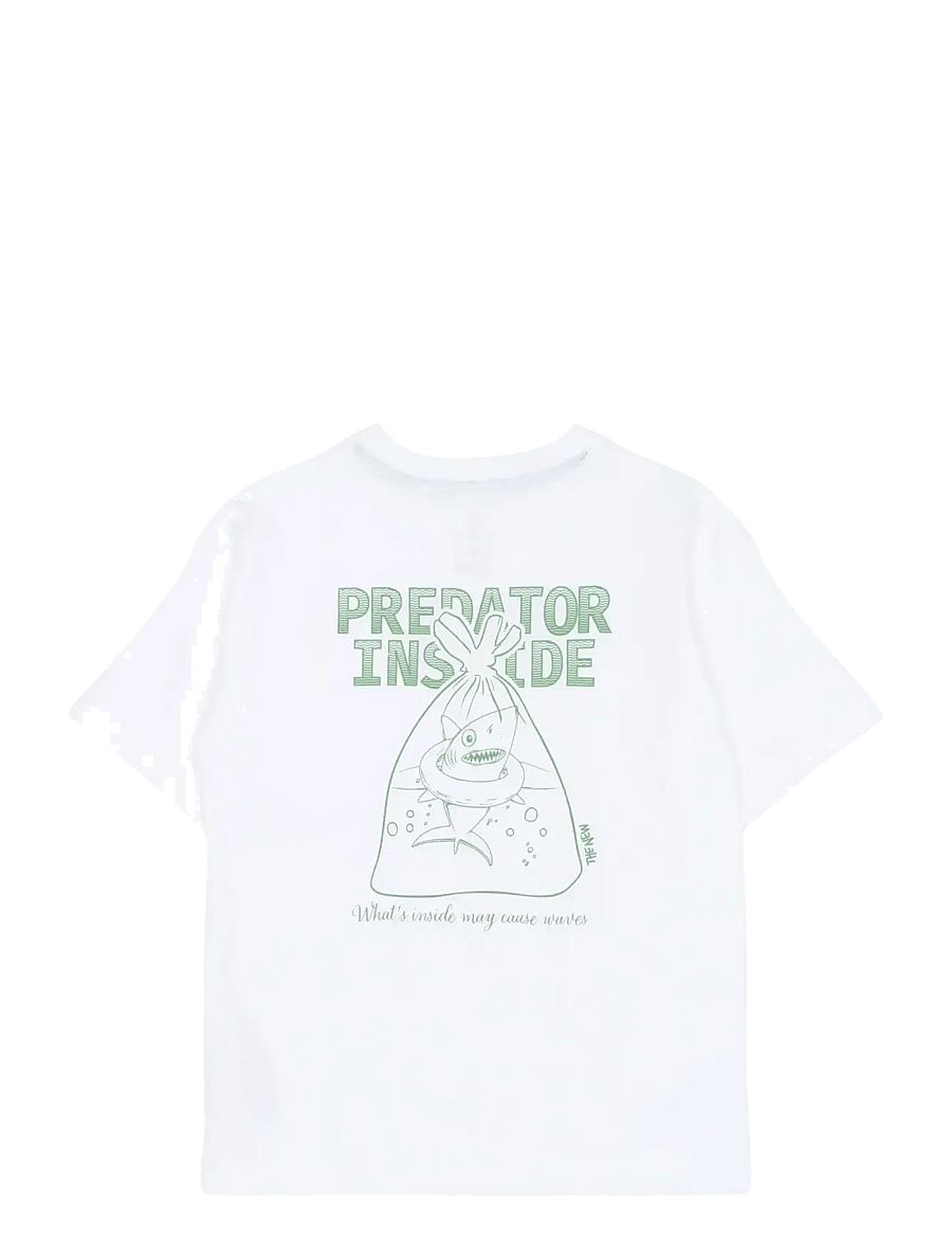 The New - TNTony OS S_S Tee - kortermede t-skjorter - bright white - 2