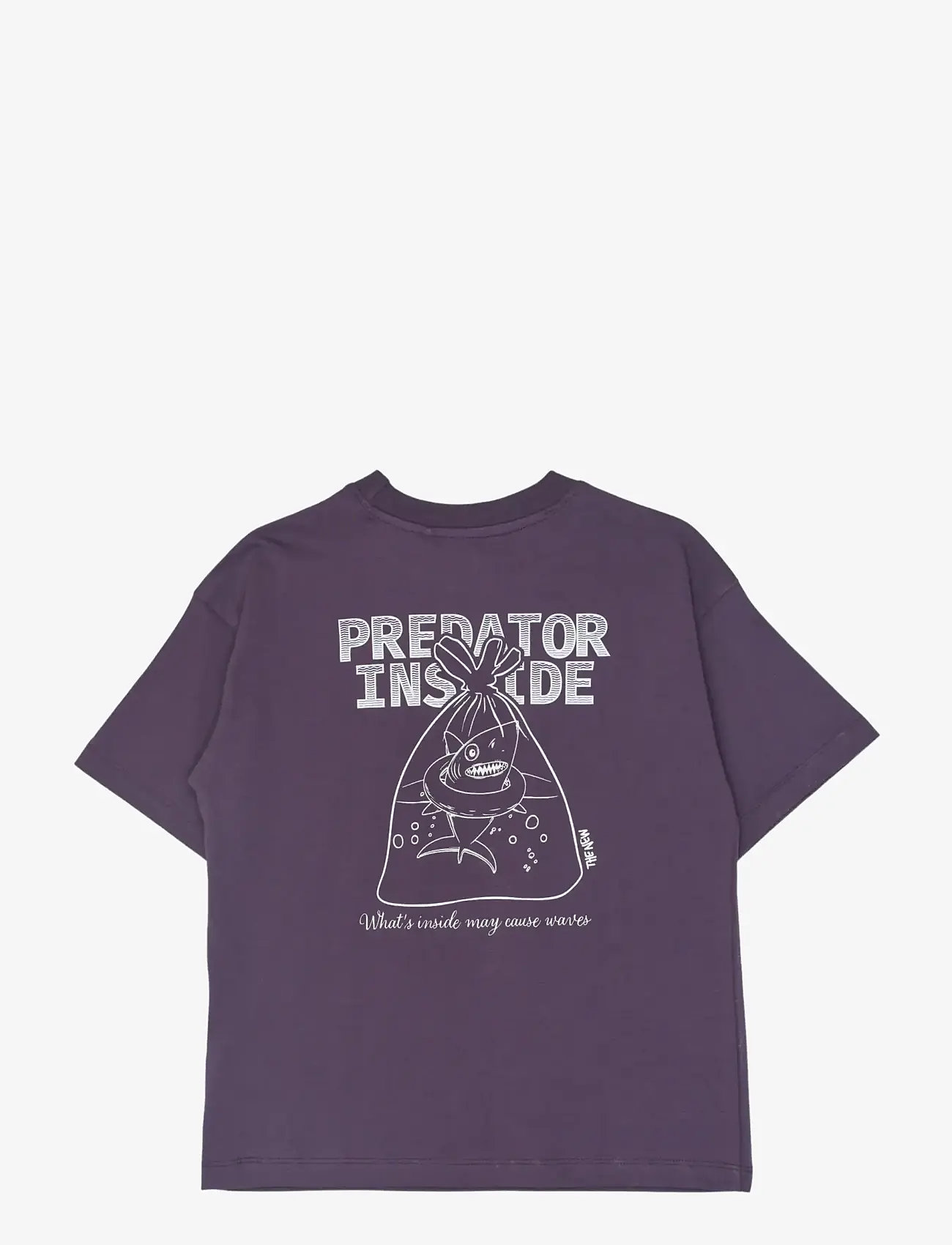 The New - TNTony OS S_S Tee - short-sleeved t-shirts - sweet grape tn - 2
