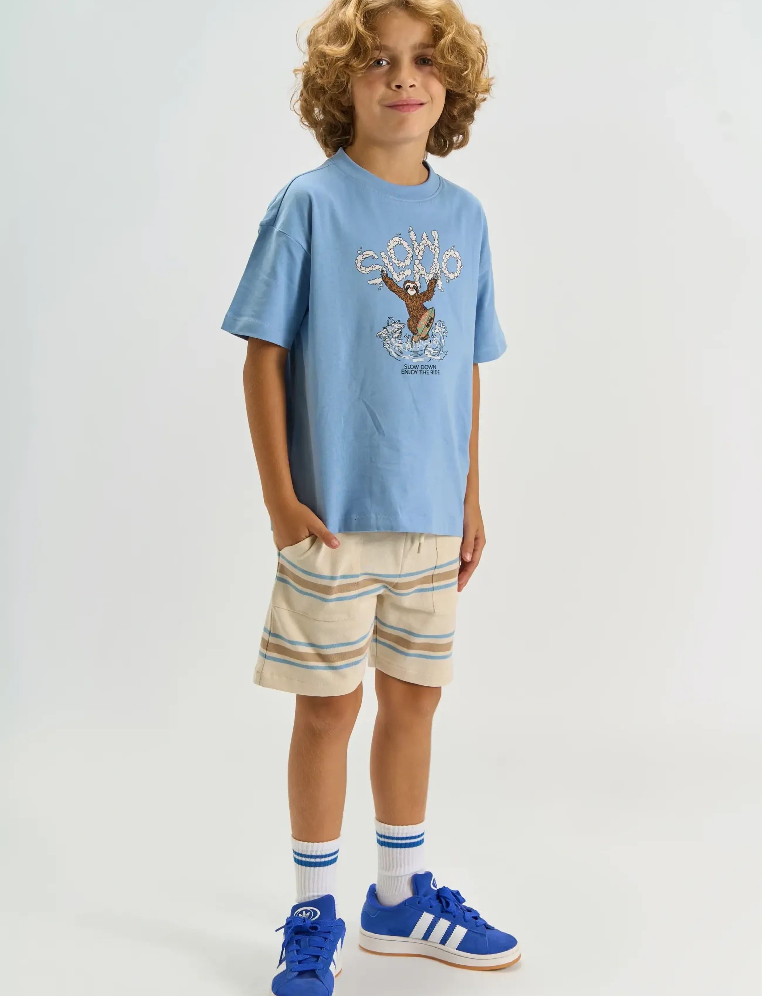 The New - TNTrent OS S_S Tee - short-sleeved t-shirts - forever blue - 3