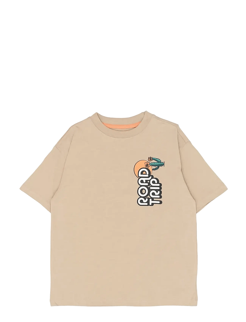 The New - TNThomas OS S_S Tee - kortærmede t-shirts - humus - 1