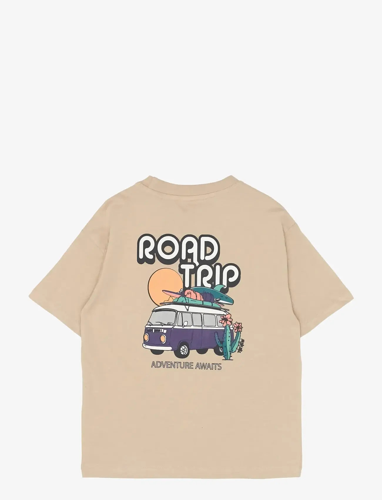 The New - TNThomas OS S_S Tee - kortærmede t-shirts - humus - 2