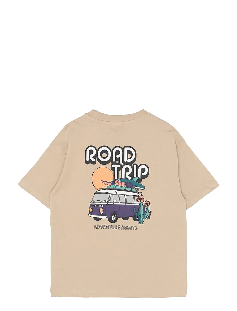 The New - TNThomas OS S_S Tee - kortærmede t-shirts - humus - 2