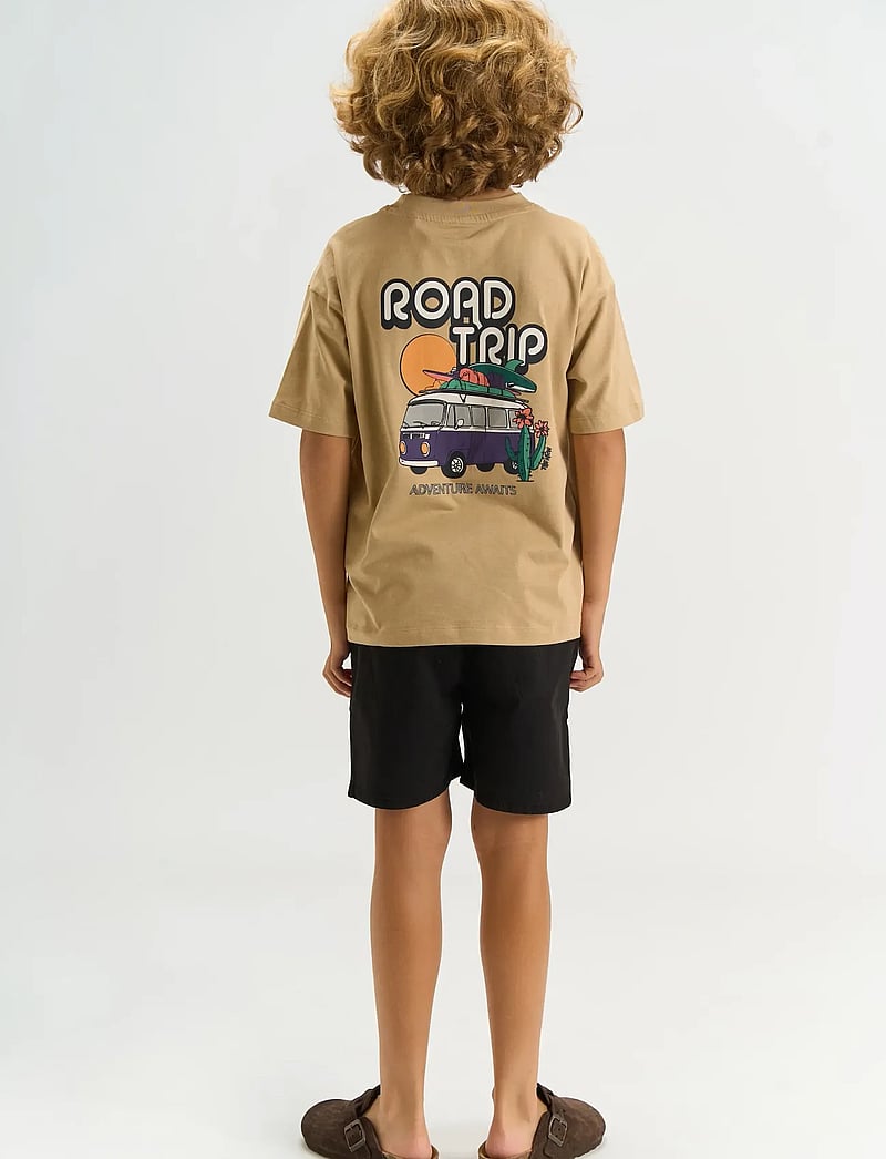 The New - TNThomas OS S_S Tee - kortærmede t-shirts - humus - 4