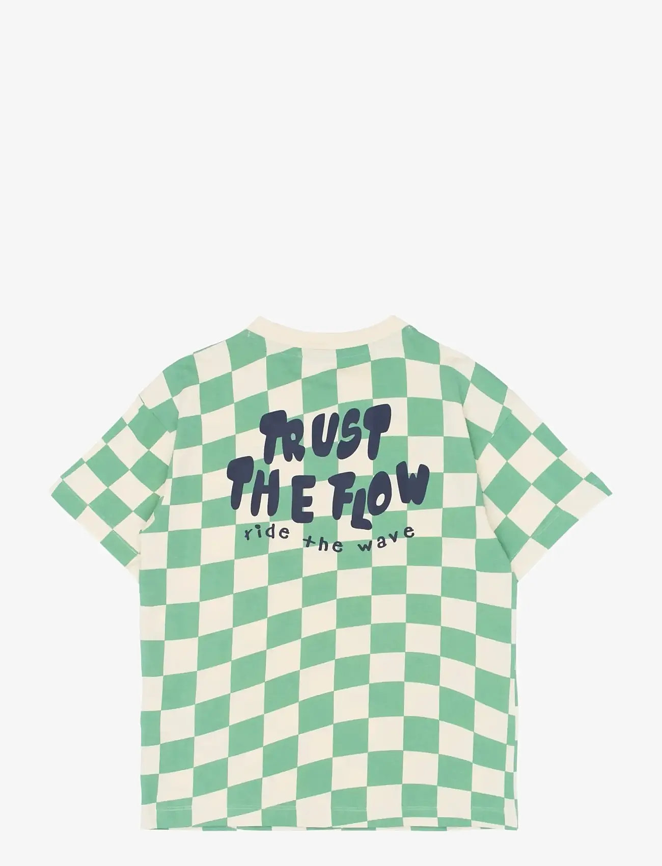 The New - TNTiago OS S_S Tee - lühikeste varrukatega t-särgid - crÉme de menthe check - 2