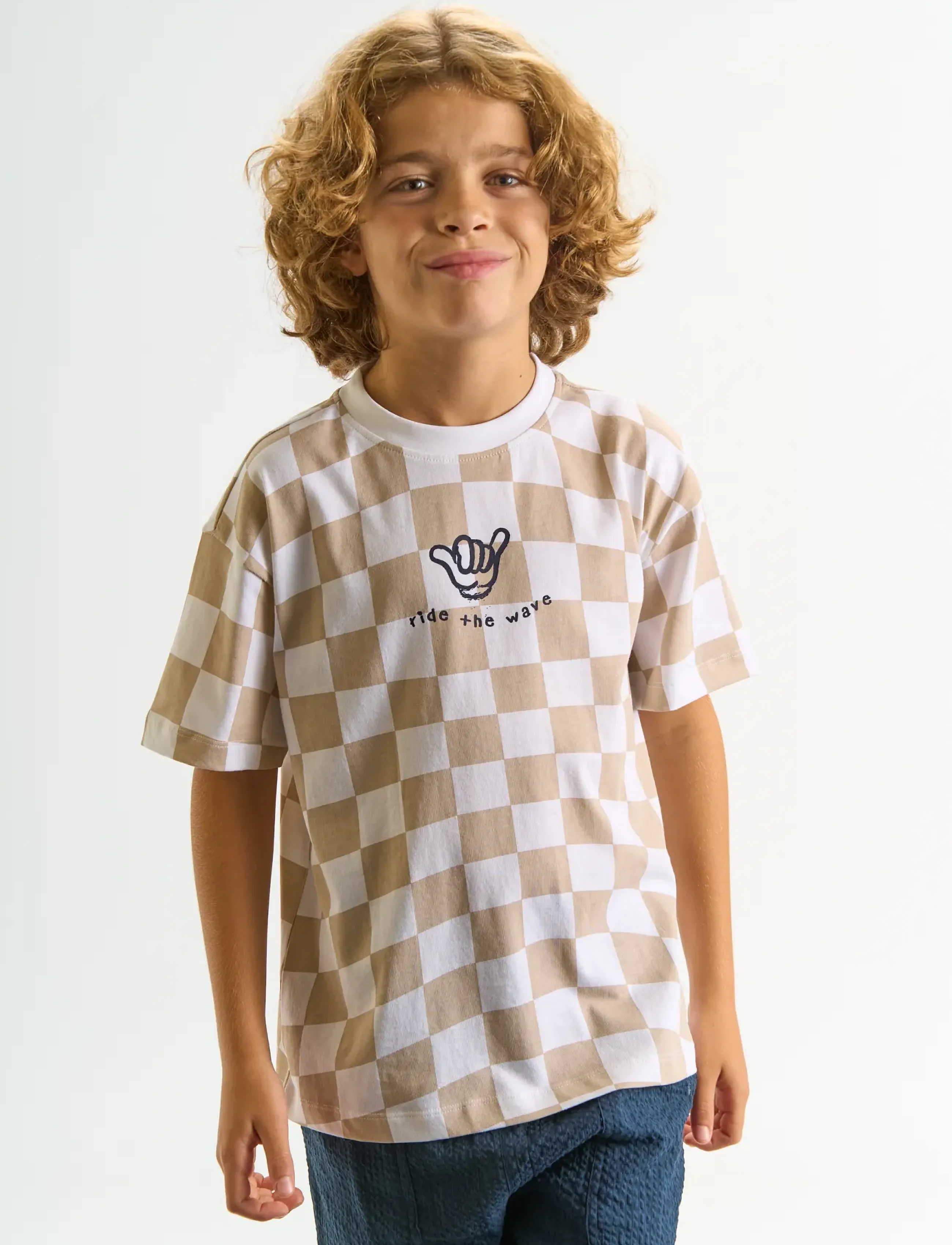 The New - TNTiago OS S_S Tee - lühikeste varrukatega t-särgid - humus check - 0
