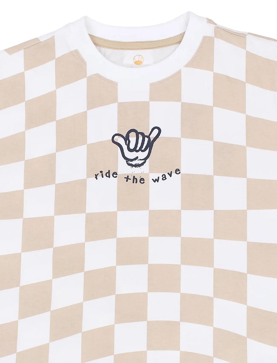 The New - TNTiago OS S_S Tee - lühikeste varrukatega t-särgid - humus check - 4