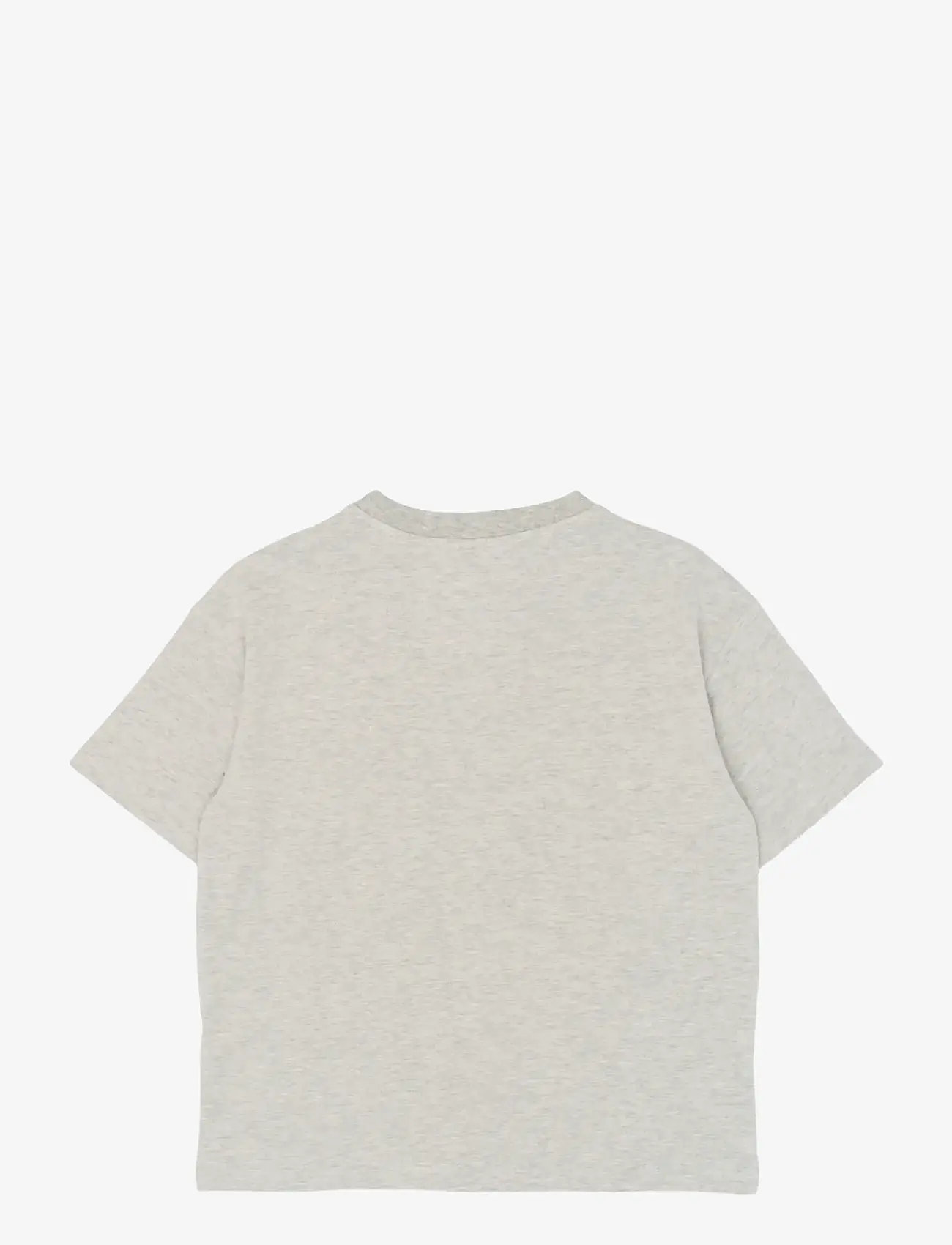 The New - TNTeddy OS S_S Tee - kortärmade t-shirts - light grey melange - 2