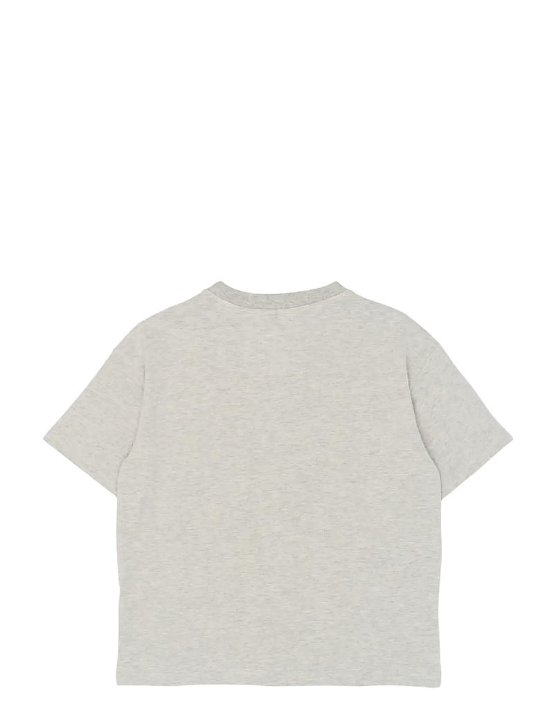 The New - TNTeddy OS S_S Tee - kortärmade t-shirts - light grey melange - 2