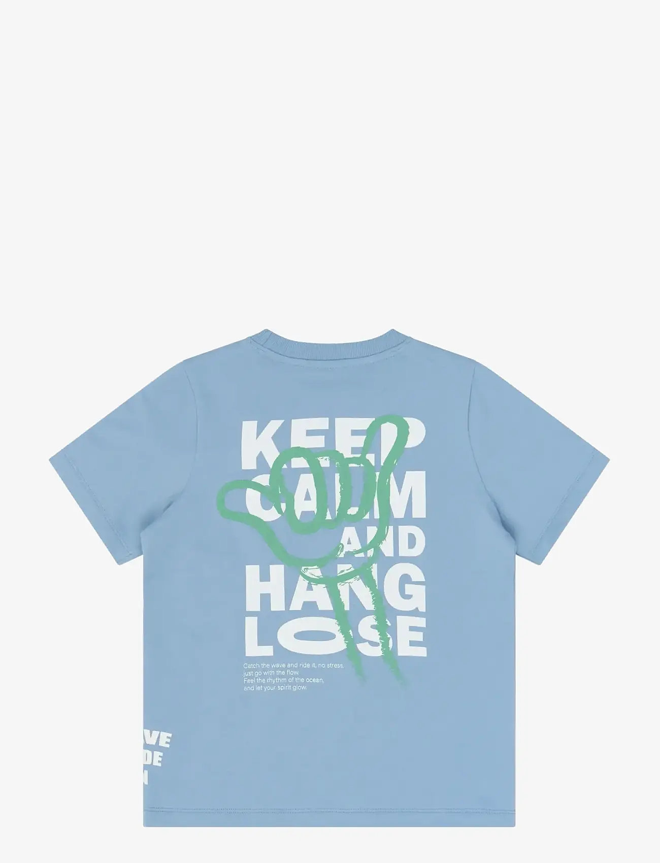 The New - TNTitus OS S_S Sweat Tee - kortærmede t-shirts - forever blue - 2