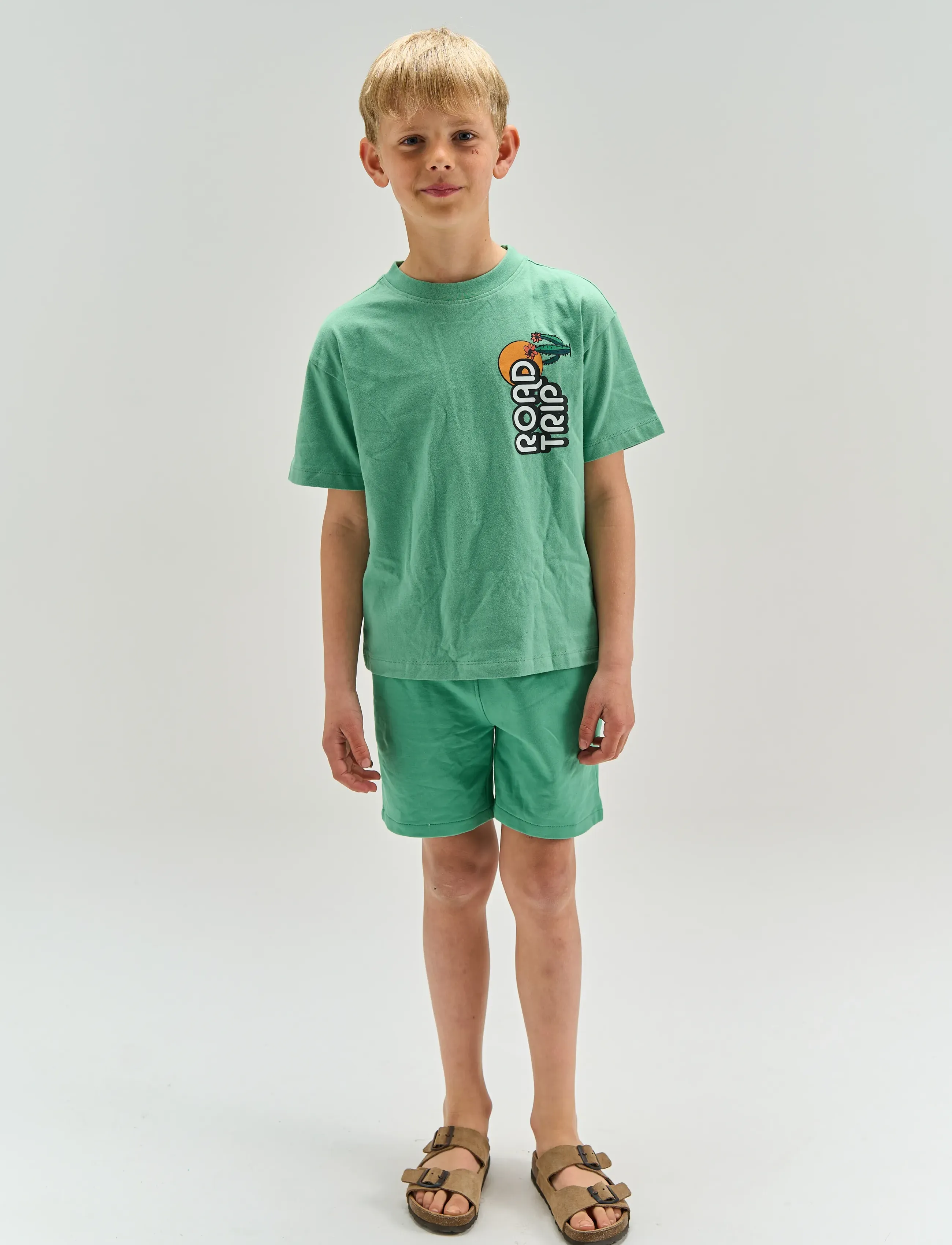 The New TNTitus Sweat Shorts - Shorts - CRÉME DE MENTHE / green