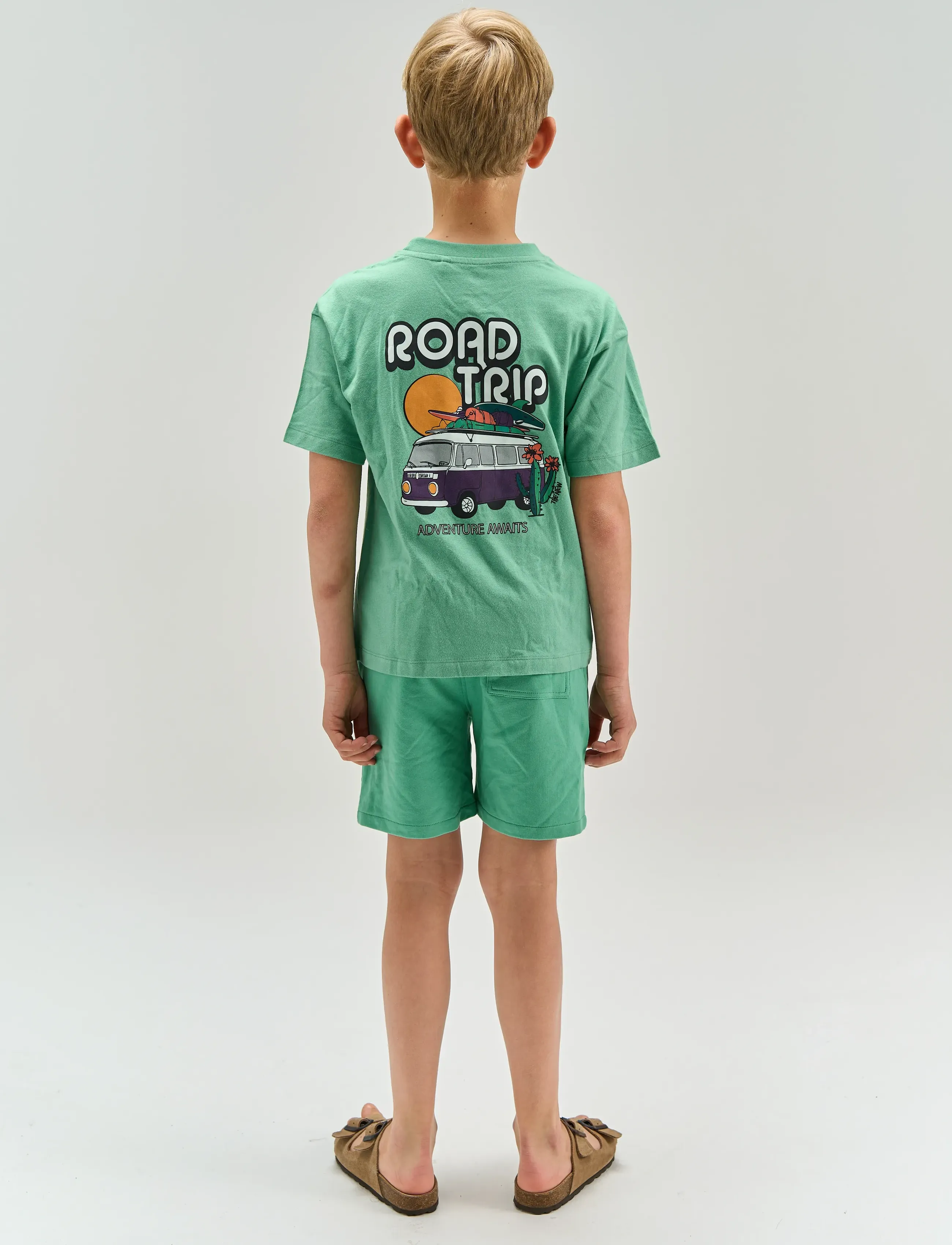 The New - TNTitus Sweat Shorts - sweatshorts - crÉme de menthe - 3