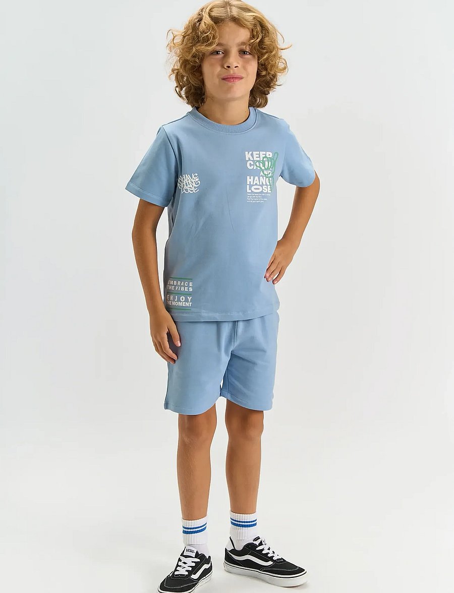 The New - TNTitus Sweat Shorts - sweatshorts - forever blue - 0