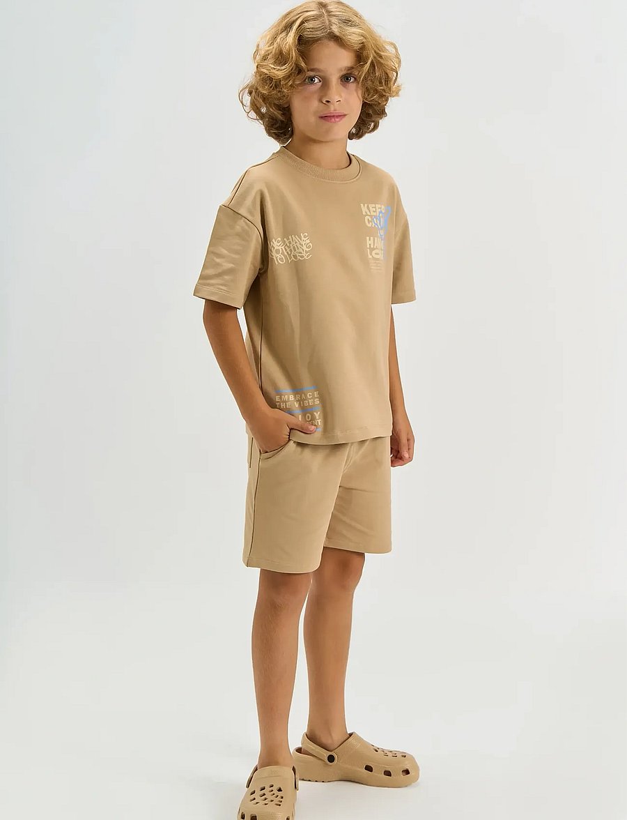 The New - TNTitus Sweat Shorts - sweatshorts - humus - 3