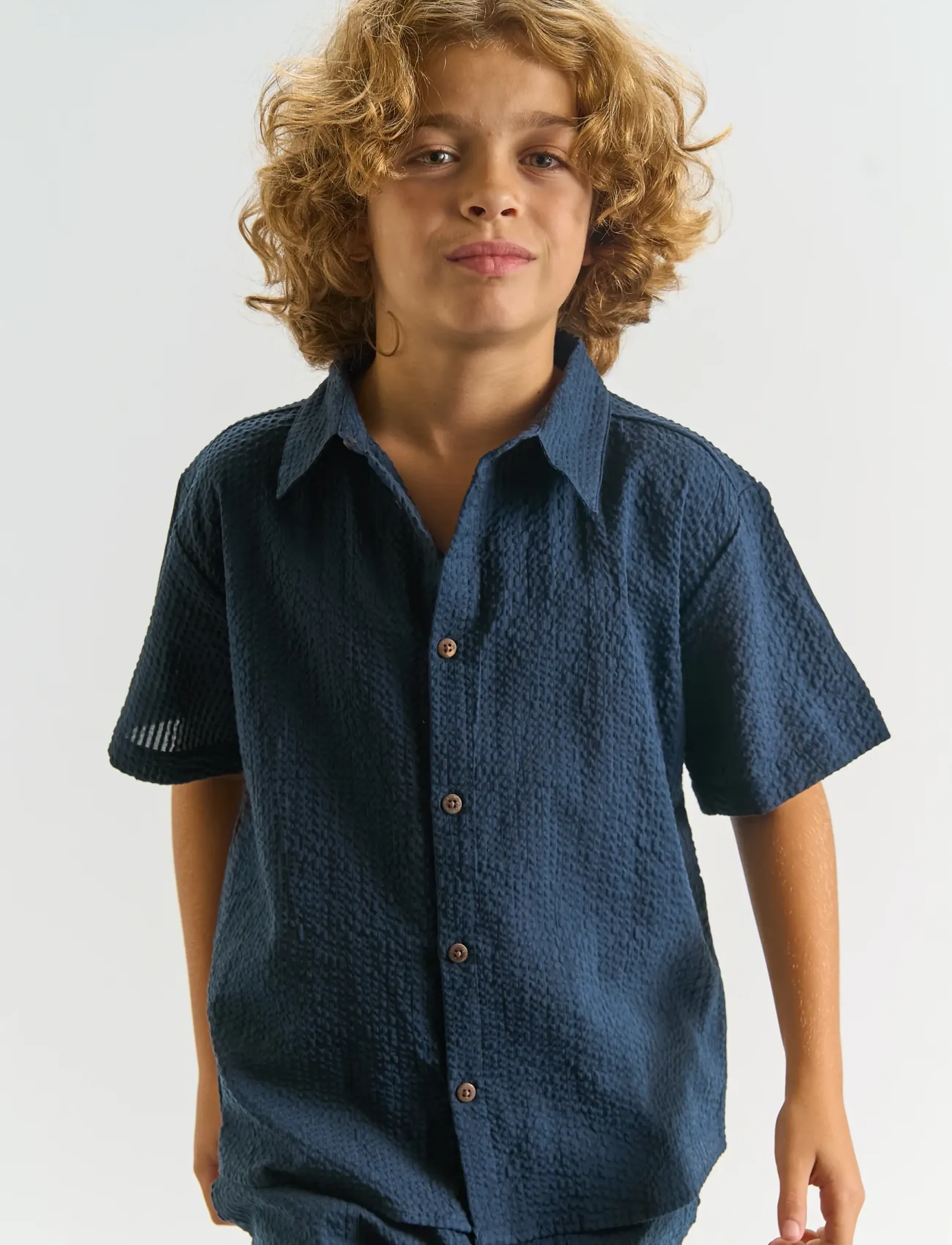 The New - TNTim S_S Shirt - marškiniai trumpomis rankovėmis - navy blazer - 5