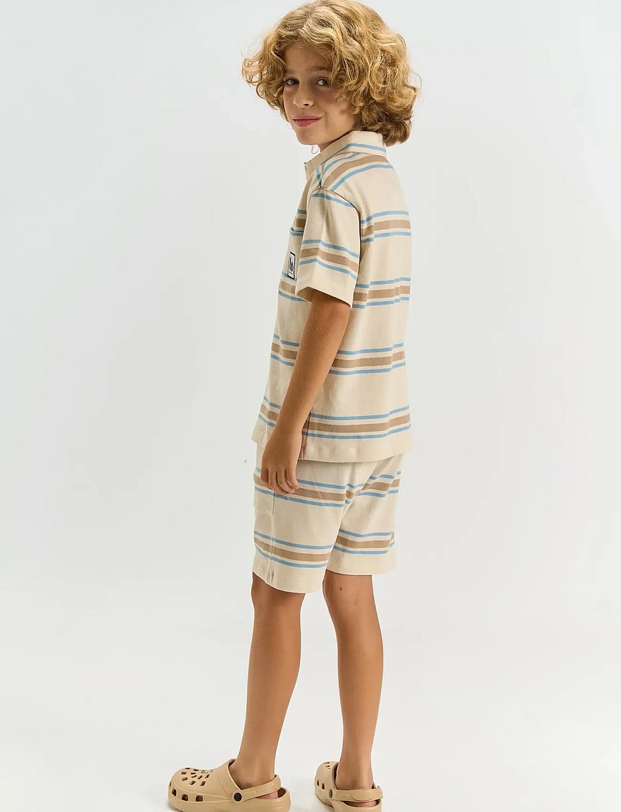 The New - TNThor OS S_S Shirt - kurzärmelig - multi striped - 3