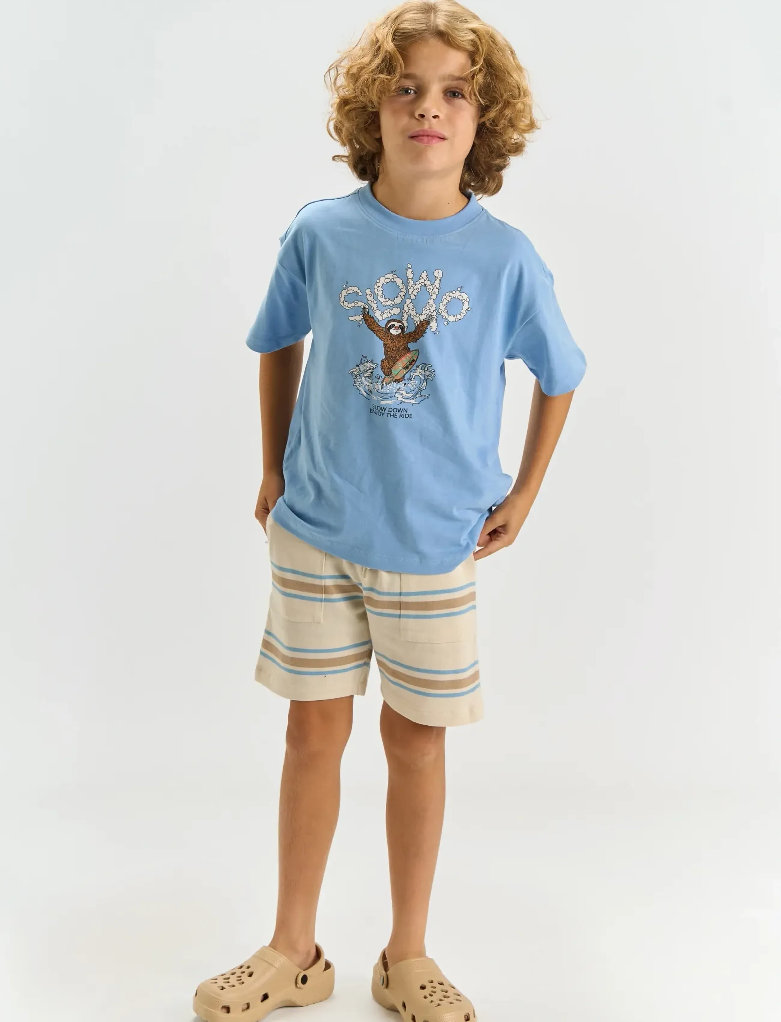 The New Tnthor Shorts, 158/164, Cream, Shorts > Svedeshorts, Børn