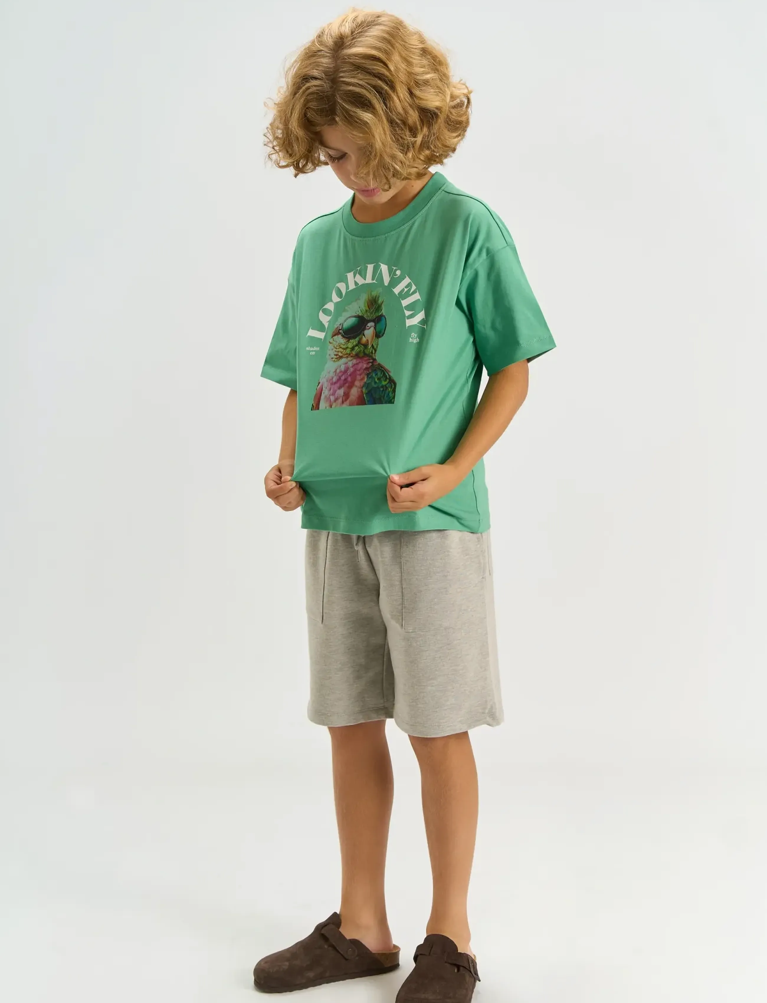 The New - TNTimothy Sweat Shorts - lühikesed dressipüksid - light grey melange - 3