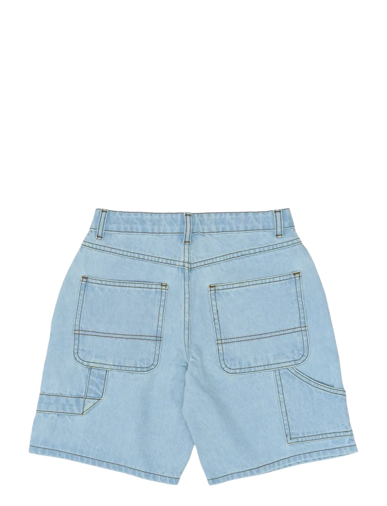 The New - TNSavid Baggy Fit Worker Shorts - cargo shorts - light blue denim - 1