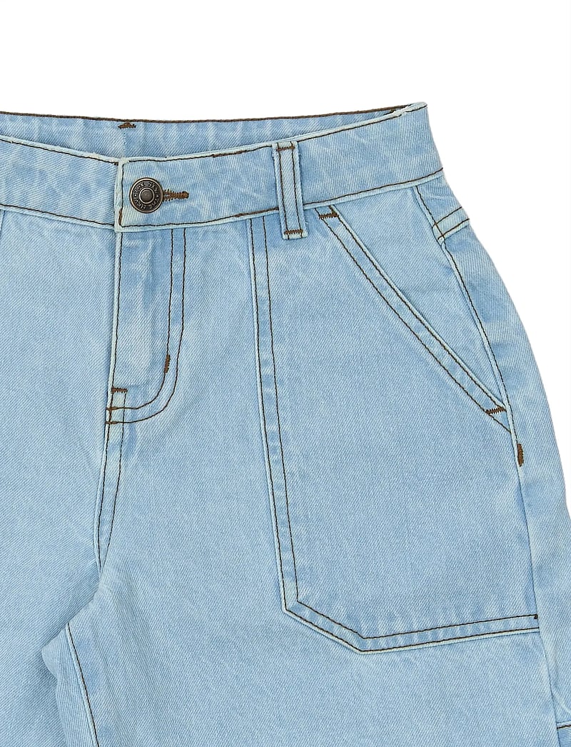 The New - TNSavid Baggy Fit Worker Shorts - cargo shorts - light blue denim - 2