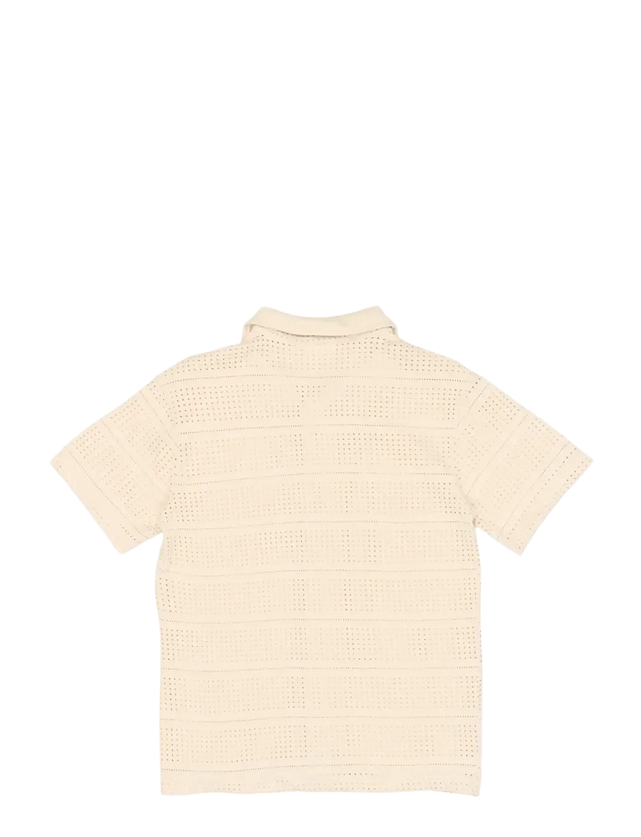 The New - TNTruman S_S Shirt - kortærmede skjorter - antique white - 2