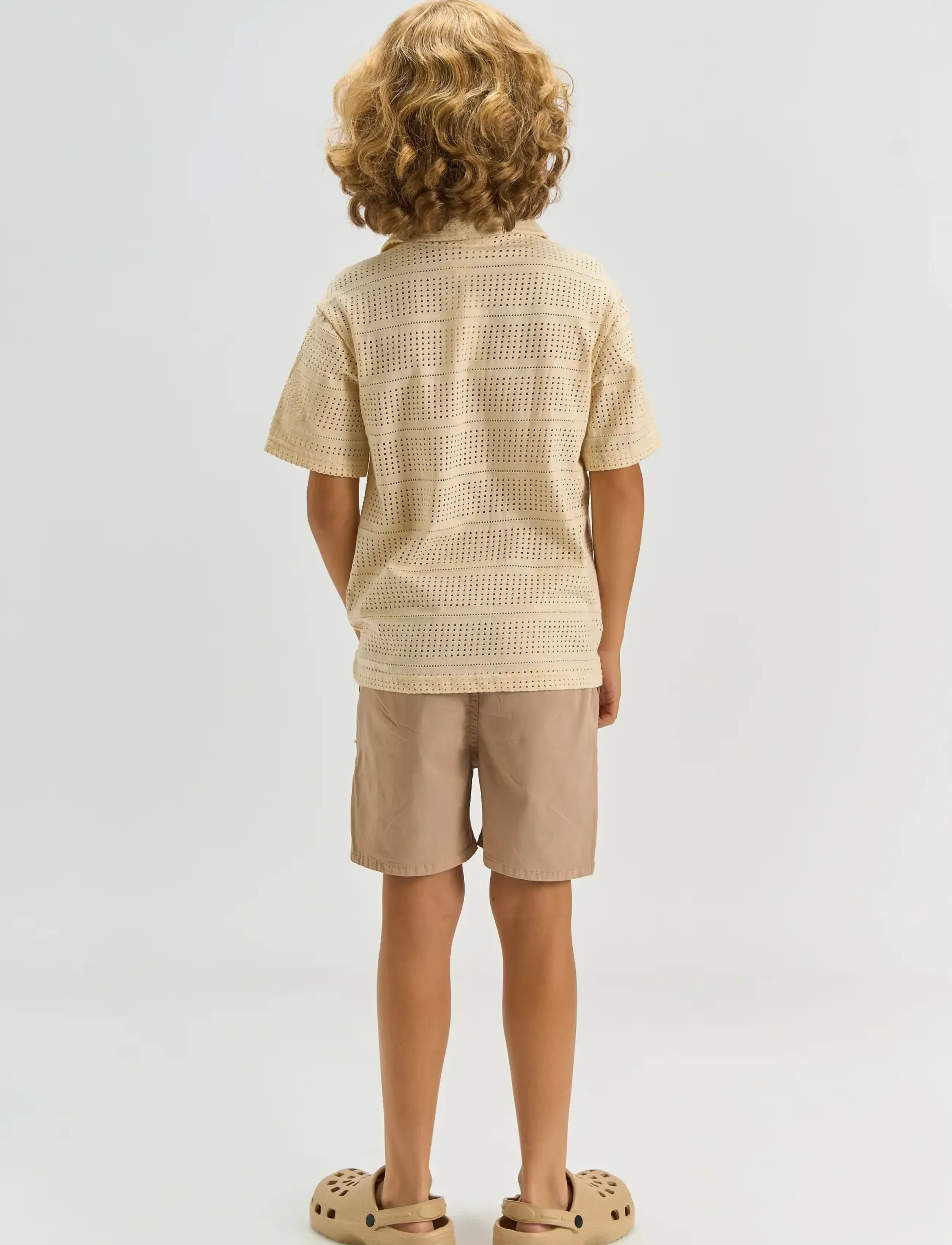 The New - TNTruman S_S Shirt - kortærmede skjorter - antique white - 4
