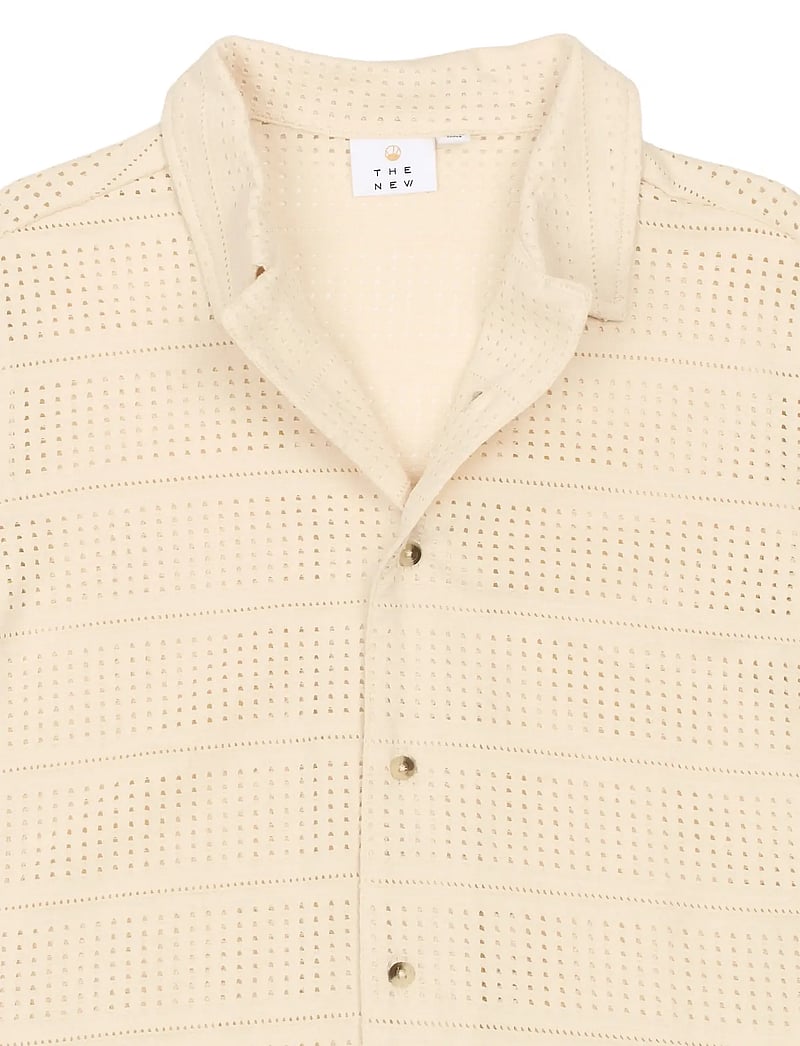 The New - TNTruman S_S Shirt - short-sleeved shirts - antique white - 5