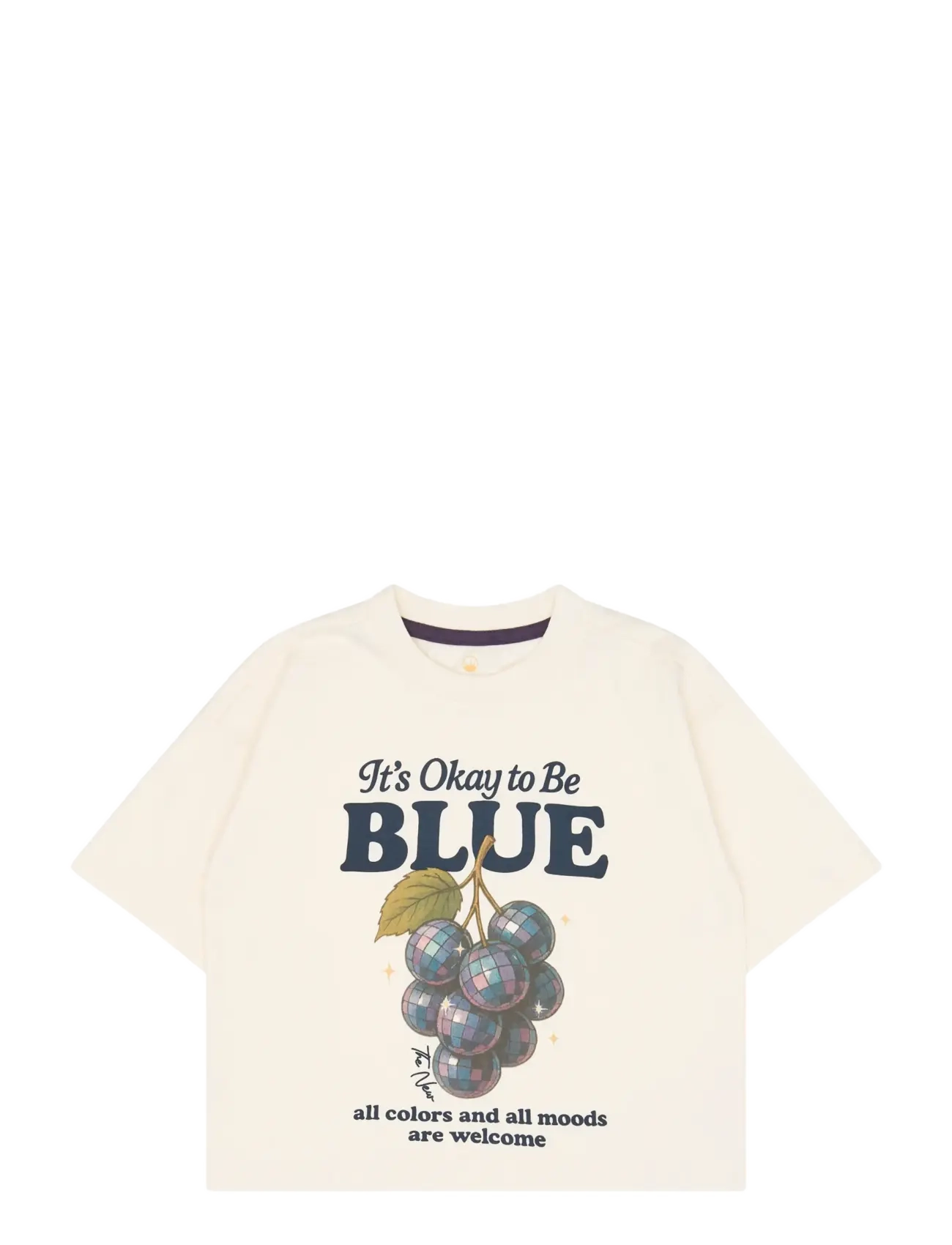 The New TNVictoria OS S_S Tee - The New - GARDENIA / cream