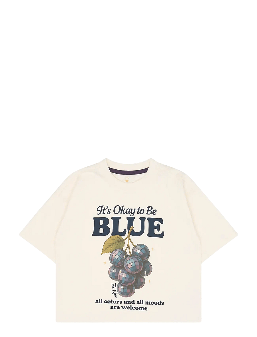 The New - TNVictoria OS S_S Tee - kortærmede t-shirts - gardenia - 1
