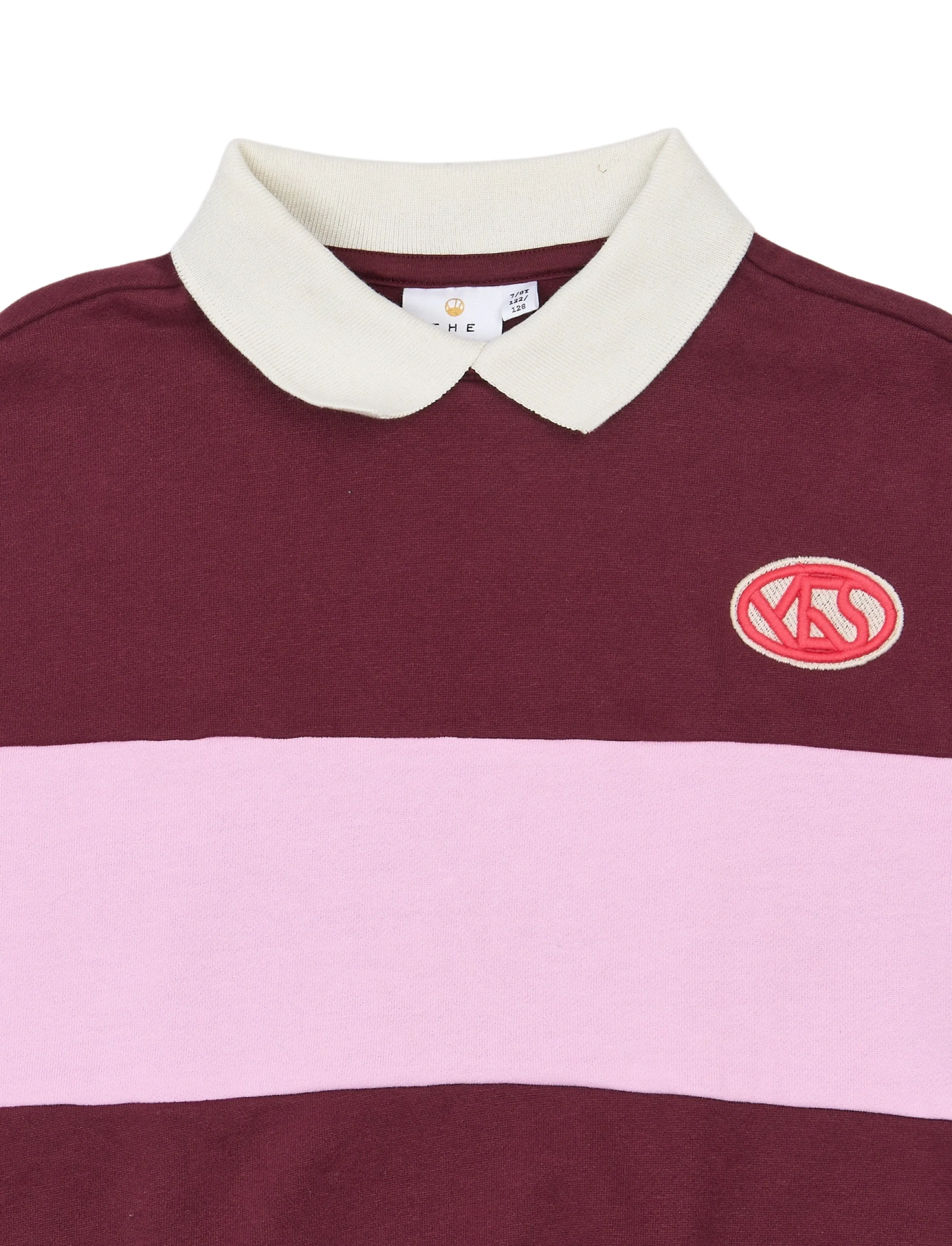 The New - TNVaniza OS Polo Sweatshirt - langärmelig poloshirt - burgundy tn - 5