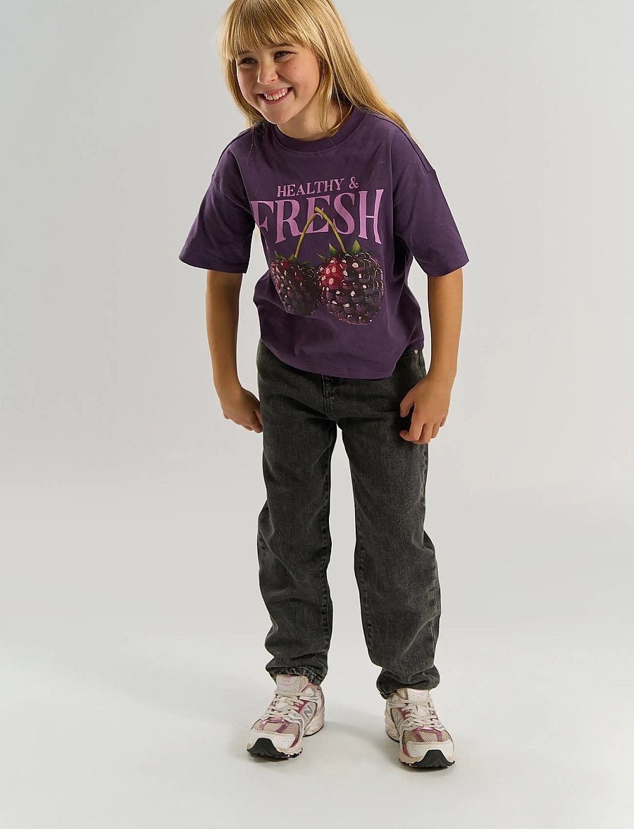 The New - TNVigdis OS S_S Tee - kurzärmelige - sweet grape tn - 0