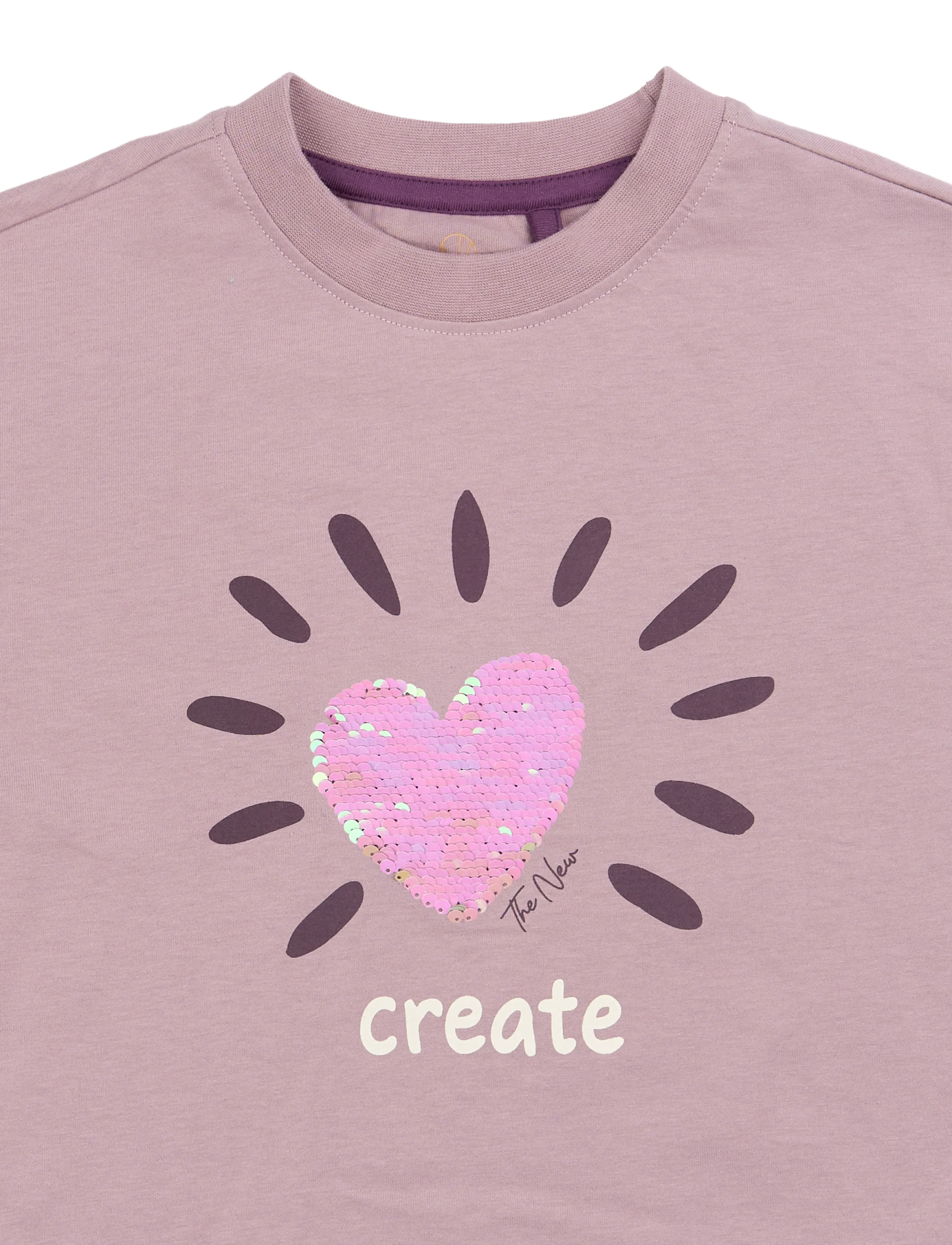 The New - TNViolet OS S_S Tee - kortærmede t-shirts - elderberry tn - 5