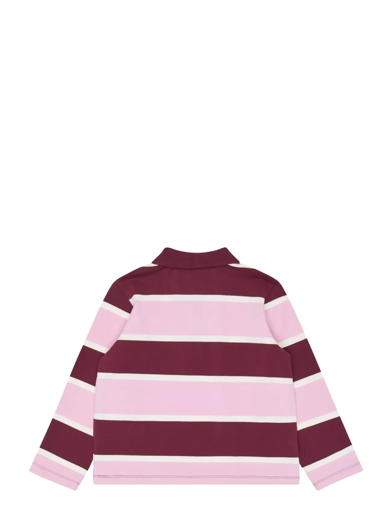 The New - TNVidette OS L_S Pique Polo - langærmede poloer - burgundy striped tn - 2