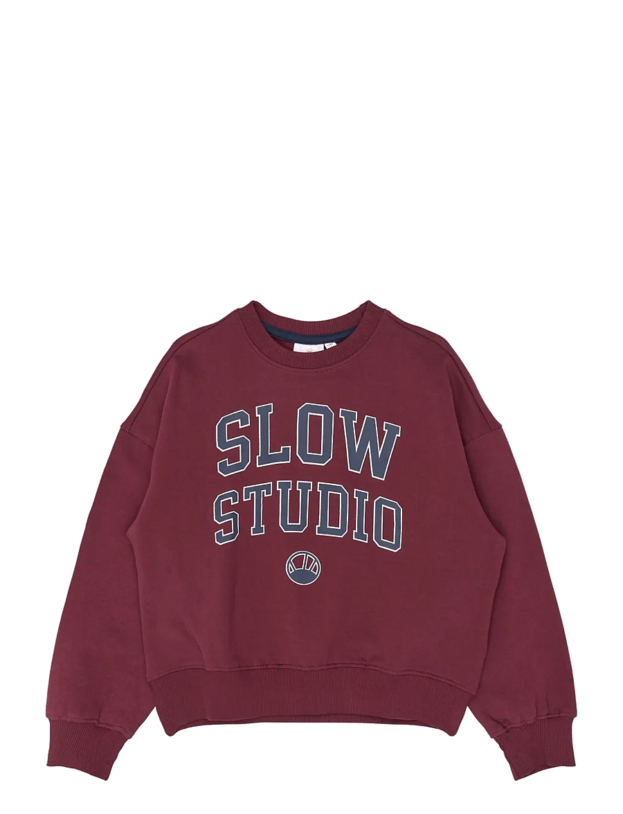 The New - TNValerie OS Sweatshirt - sweatshirts - burgundy tn - 1