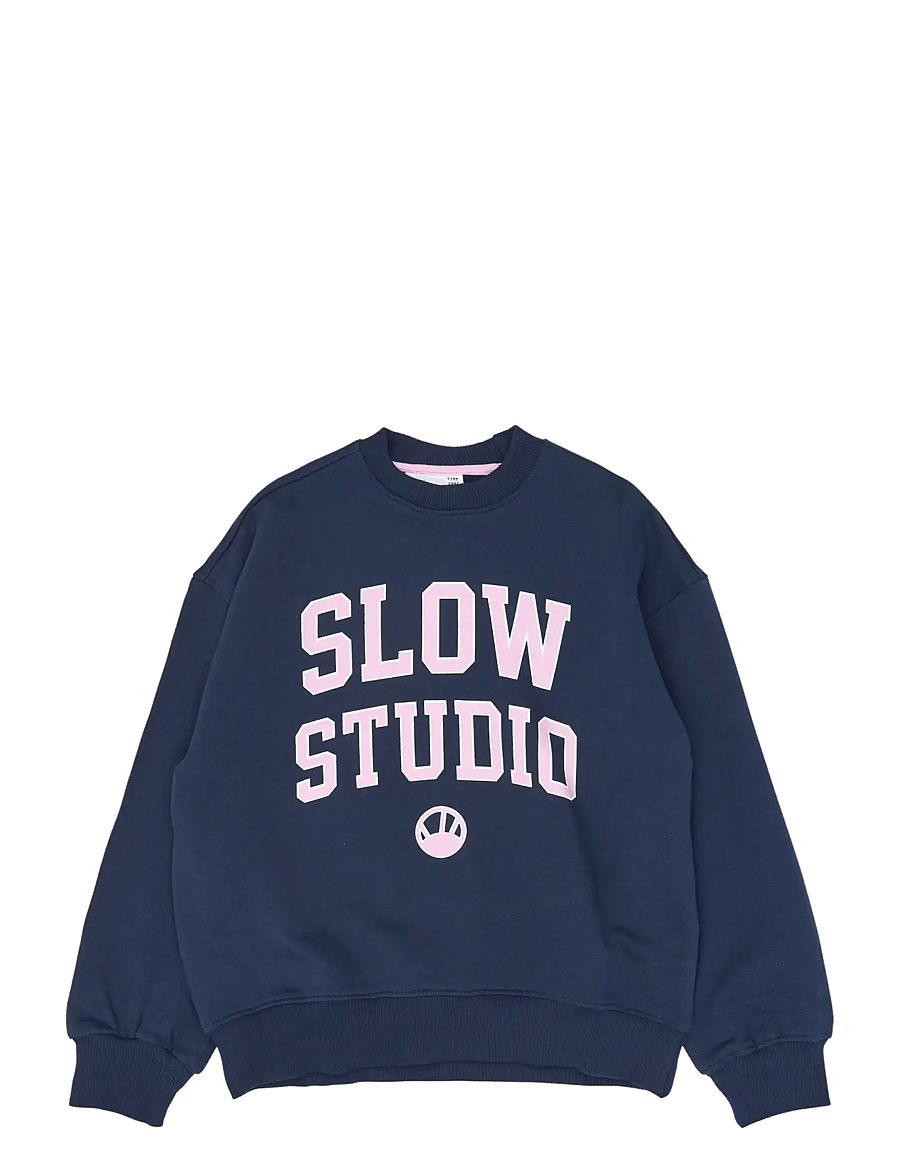 The New - TNValerie OS Sweatshirt - sweatshirts - navy blazer - 1