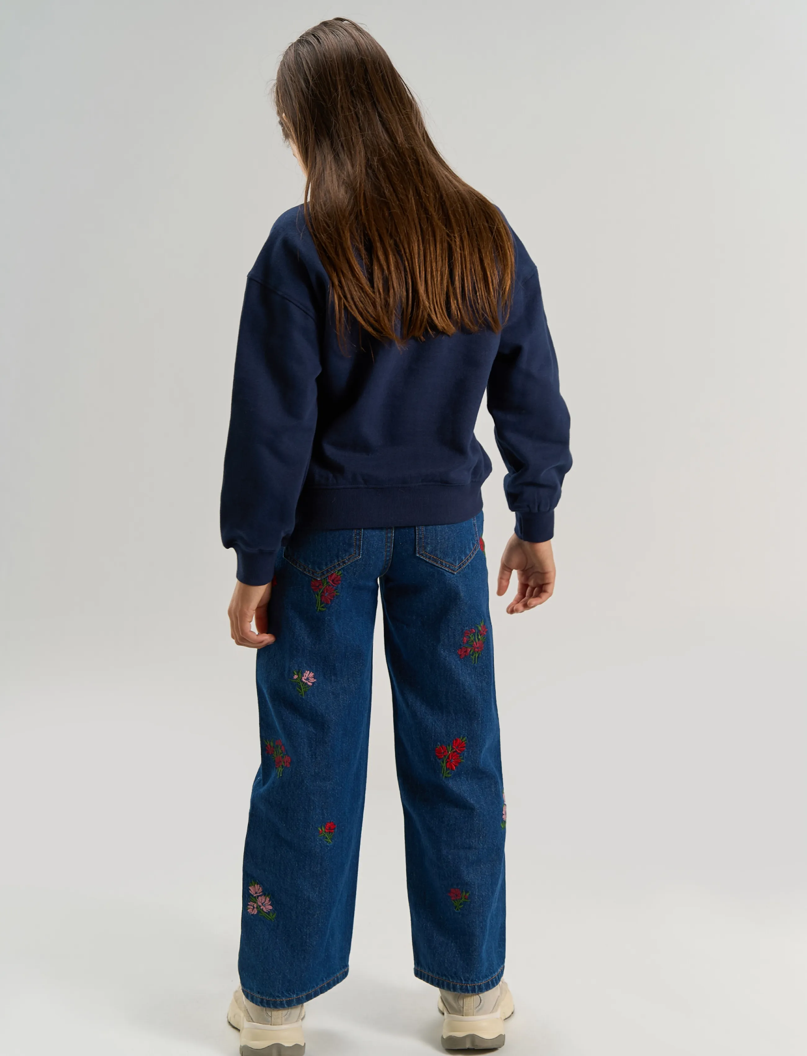 The New - TNValerie OS Sweatshirt - sweatshirts - navy blazer - 3
