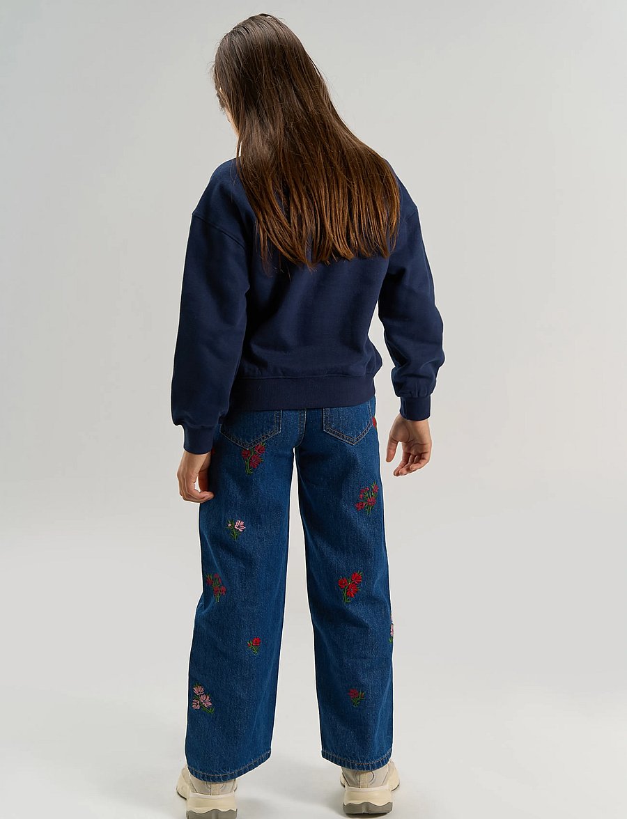 The New - TNValerie OS Sweatshirt - sweatshirts - navy blazer - 3