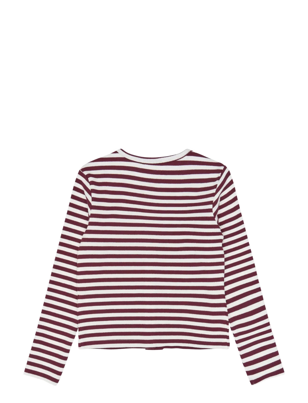 The New - TNMoore L_S Rib Cardigan - gardenia striped - 2