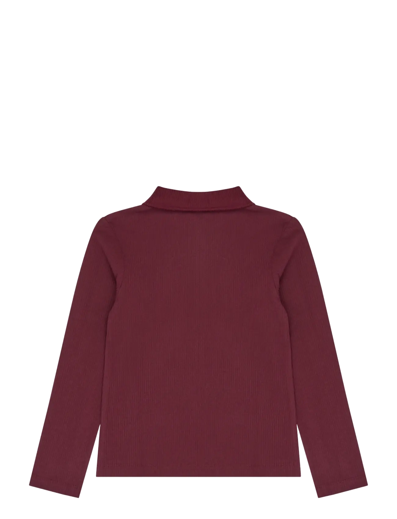 The New - TNVarena L_S Rib Polo - langärmelig poloshirt - burgundy tn - 2