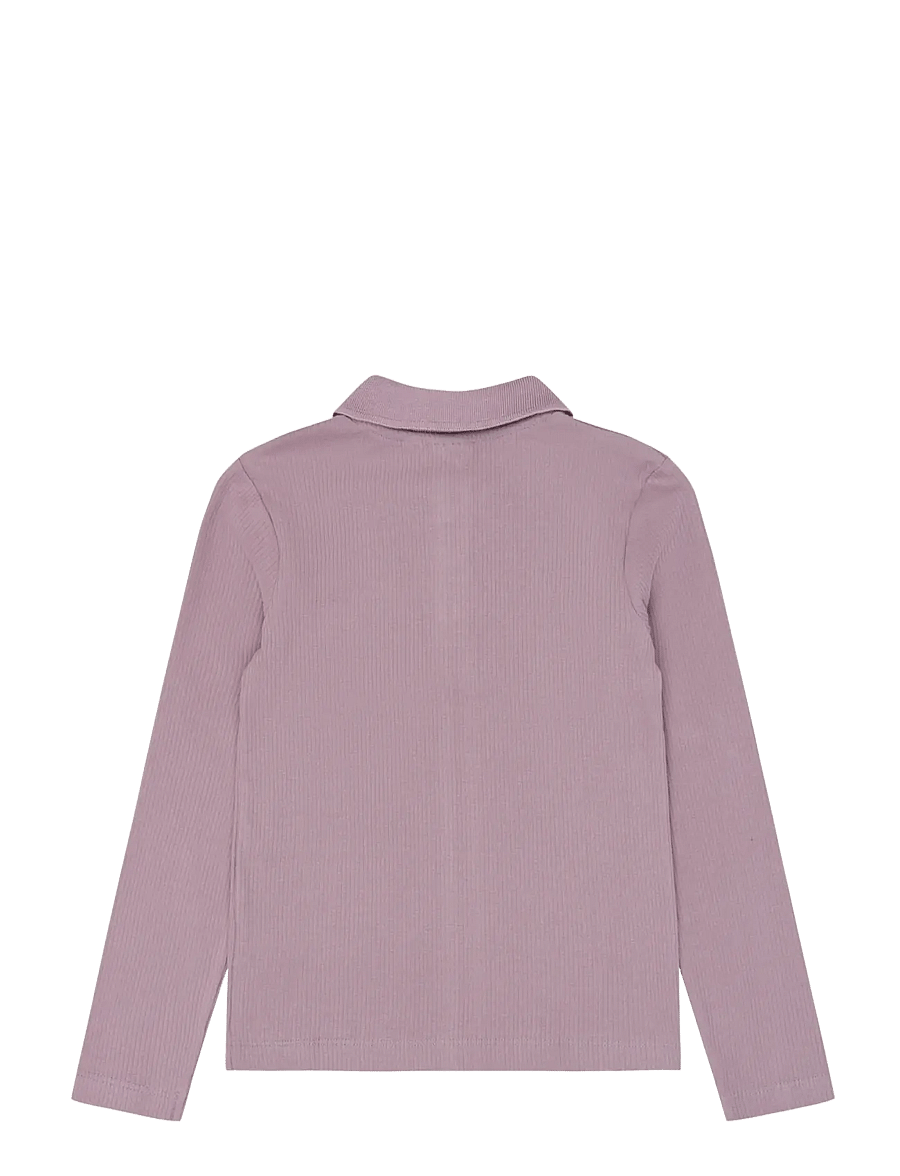 The New - TNVarena L_S Rib Polo - elderberry tn - 2