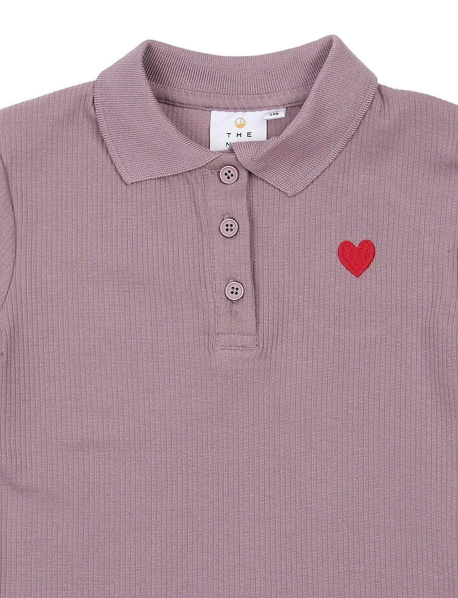 The New - TNVarena L_S Rib Polo - elderberry tn - 4