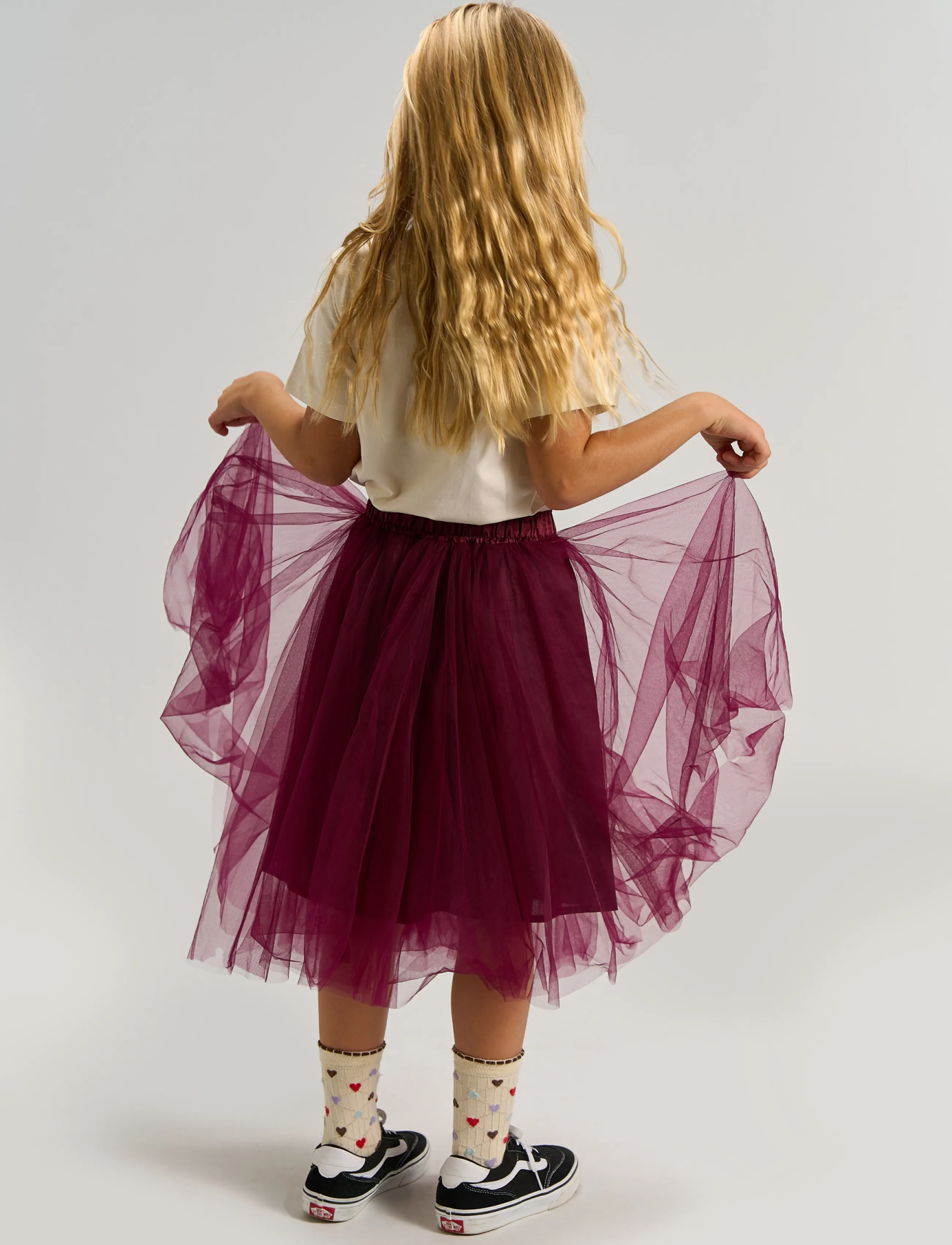 The New - TNPeaven Mesh Skirt - tylnederdel - burgundy tn - 3