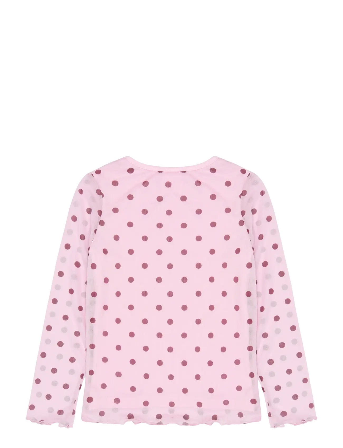 The New - TNVandelia L_S Mesh Tee - pink lavender aop tn - 2
