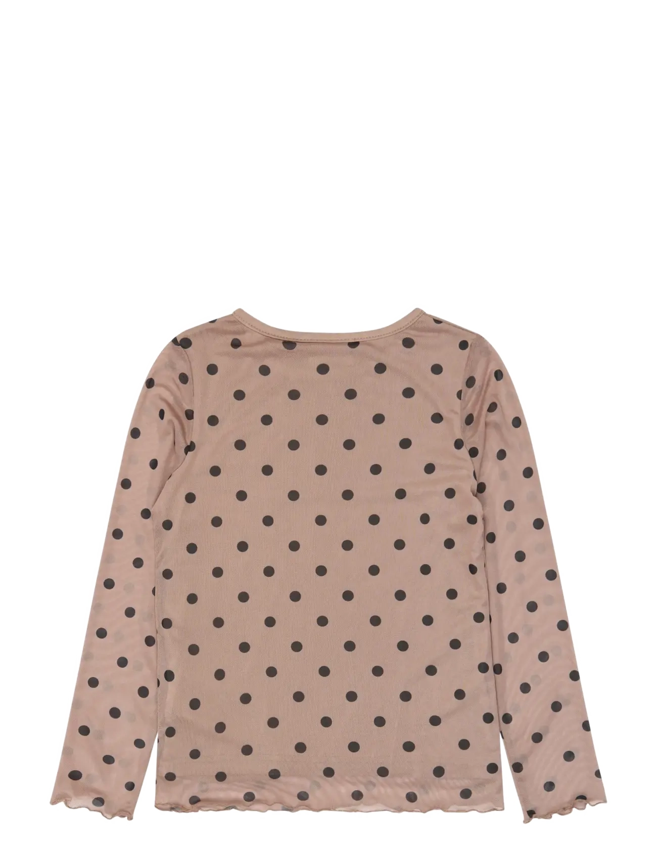 The New - TNVandelia L_S Mesh Tee - taupe gray aop tn - 2