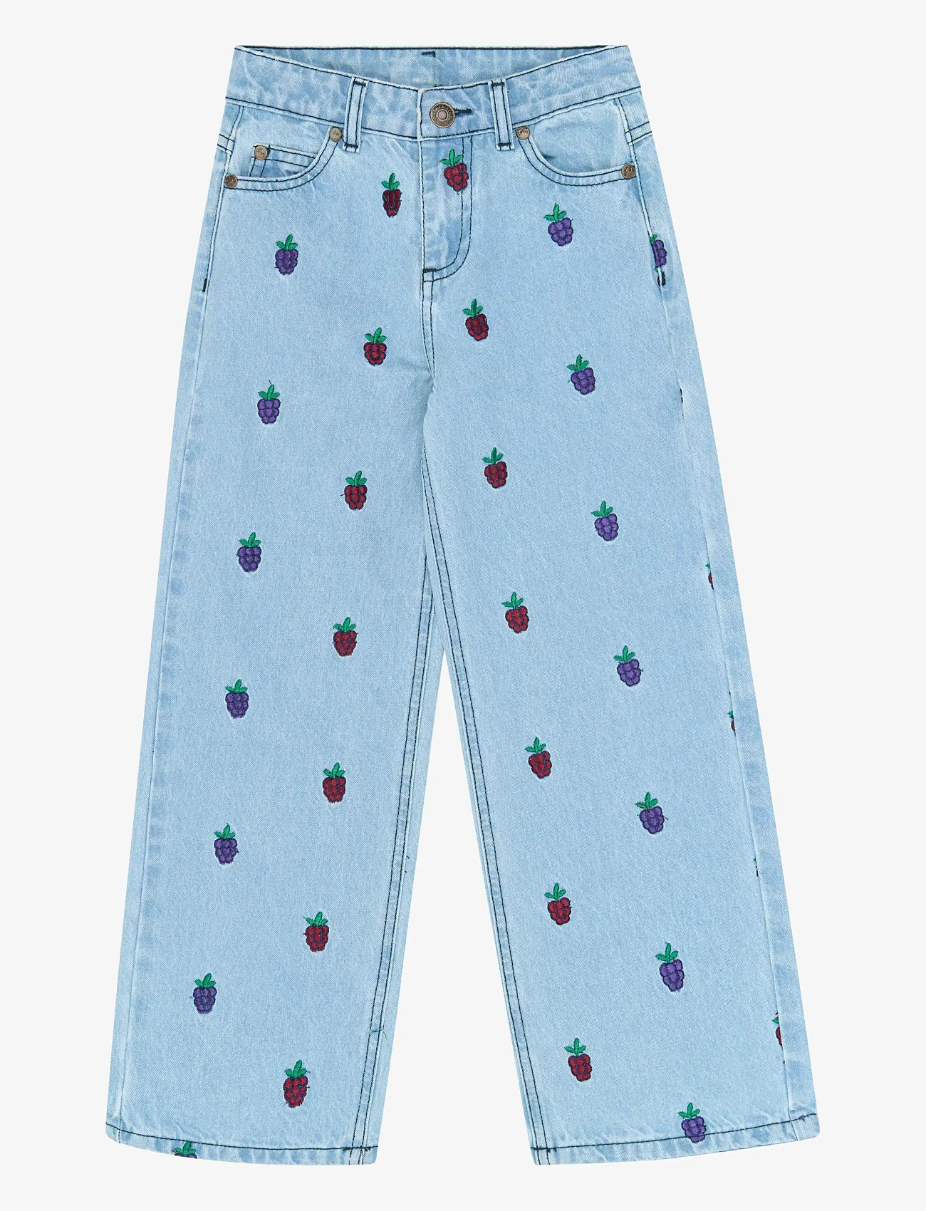 The New TNVanna Wide Fit Jeans - The New - LIGHT BLUE DENIM EMB / blue