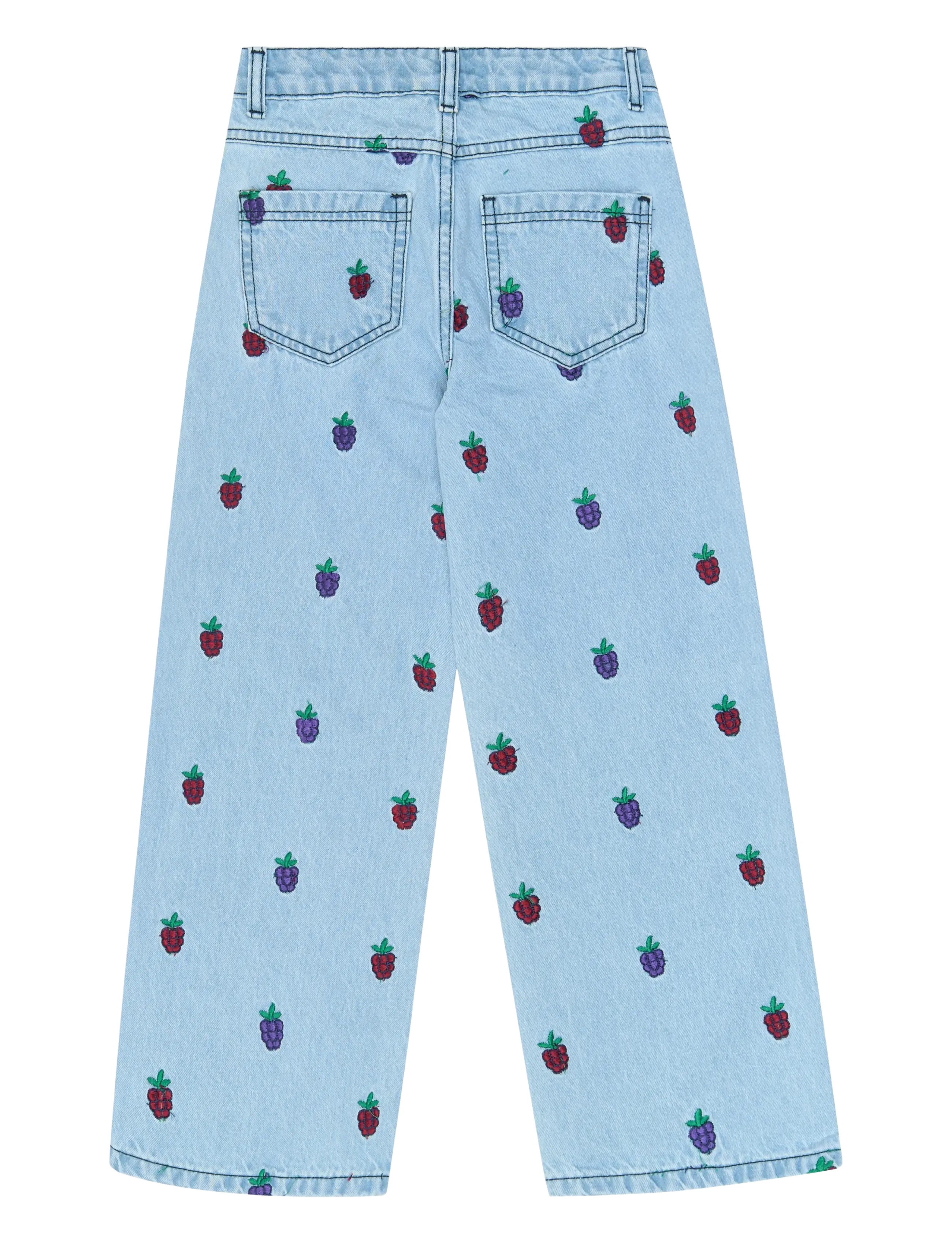 The New - TNVanna Wide Fit Jeans - light blue denim emb - 1