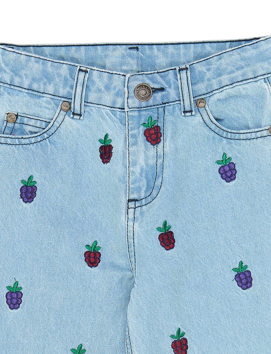 The New - TNVanna Wide Fit Jeans - light blue denim emb - 2