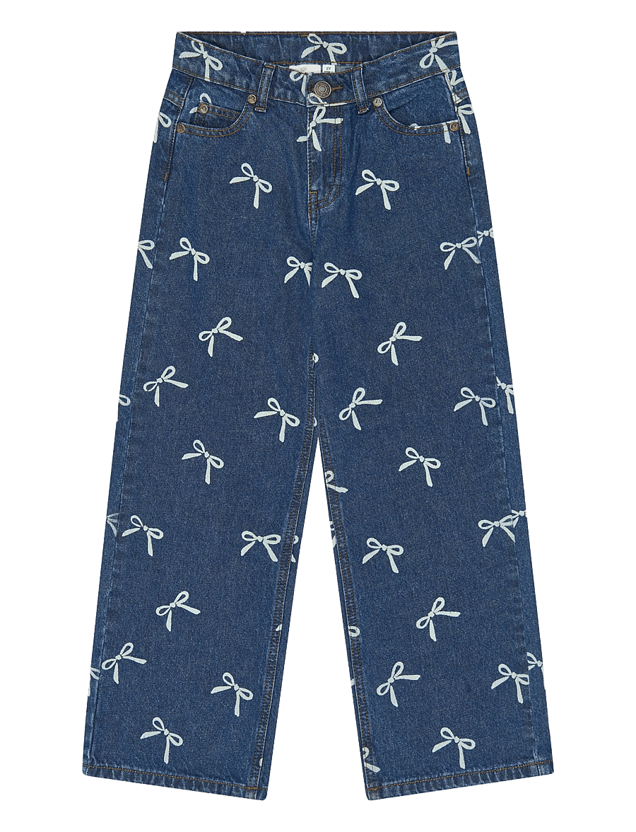 The New - TNVirginia Wide Fit Jeans - loose jeans - medium blue denim aop - 1